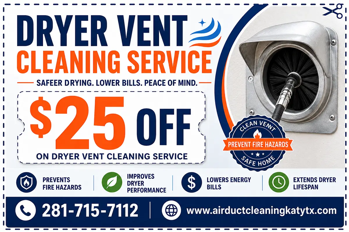 dryer vent cleaning coupon